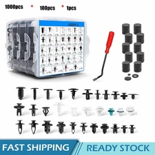 1101Pcs Car Retainer Clips Auto Fasteners Push Trim Clips Pin Rivet Bumper Kit
