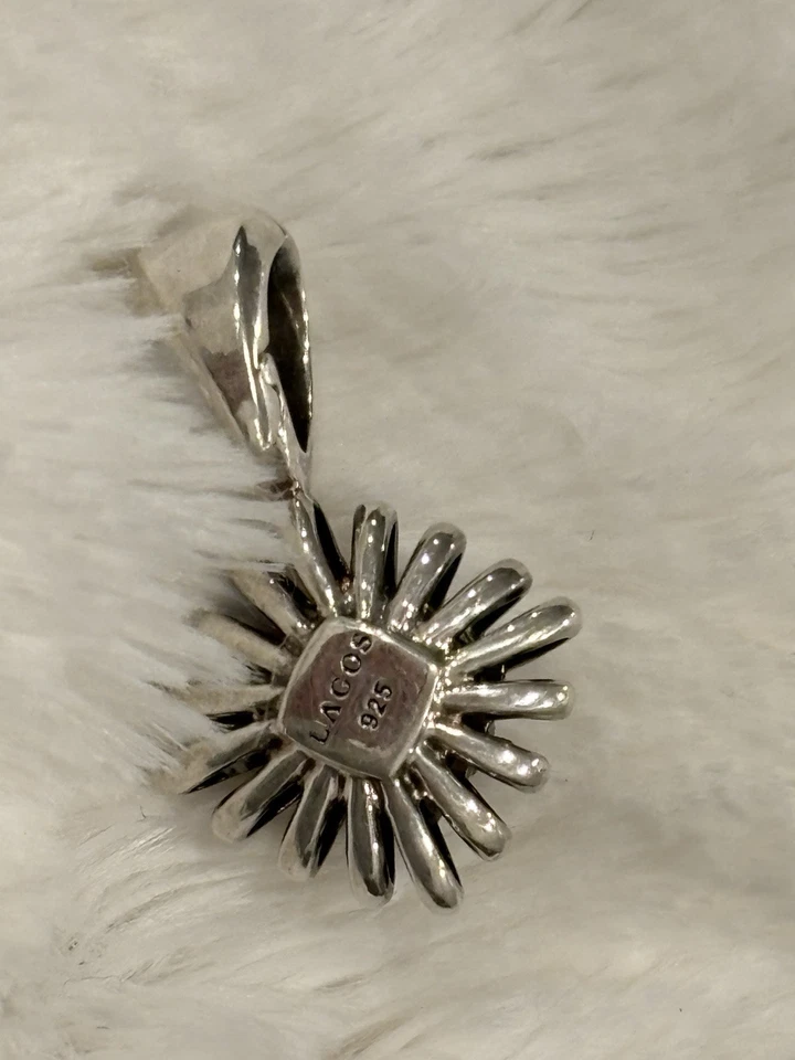 Подвеска-клипса LAGOS Pret-a-Porter с подлинным бриллиантом 22 мм серебро 925 пробы - Изображение 2 из 4