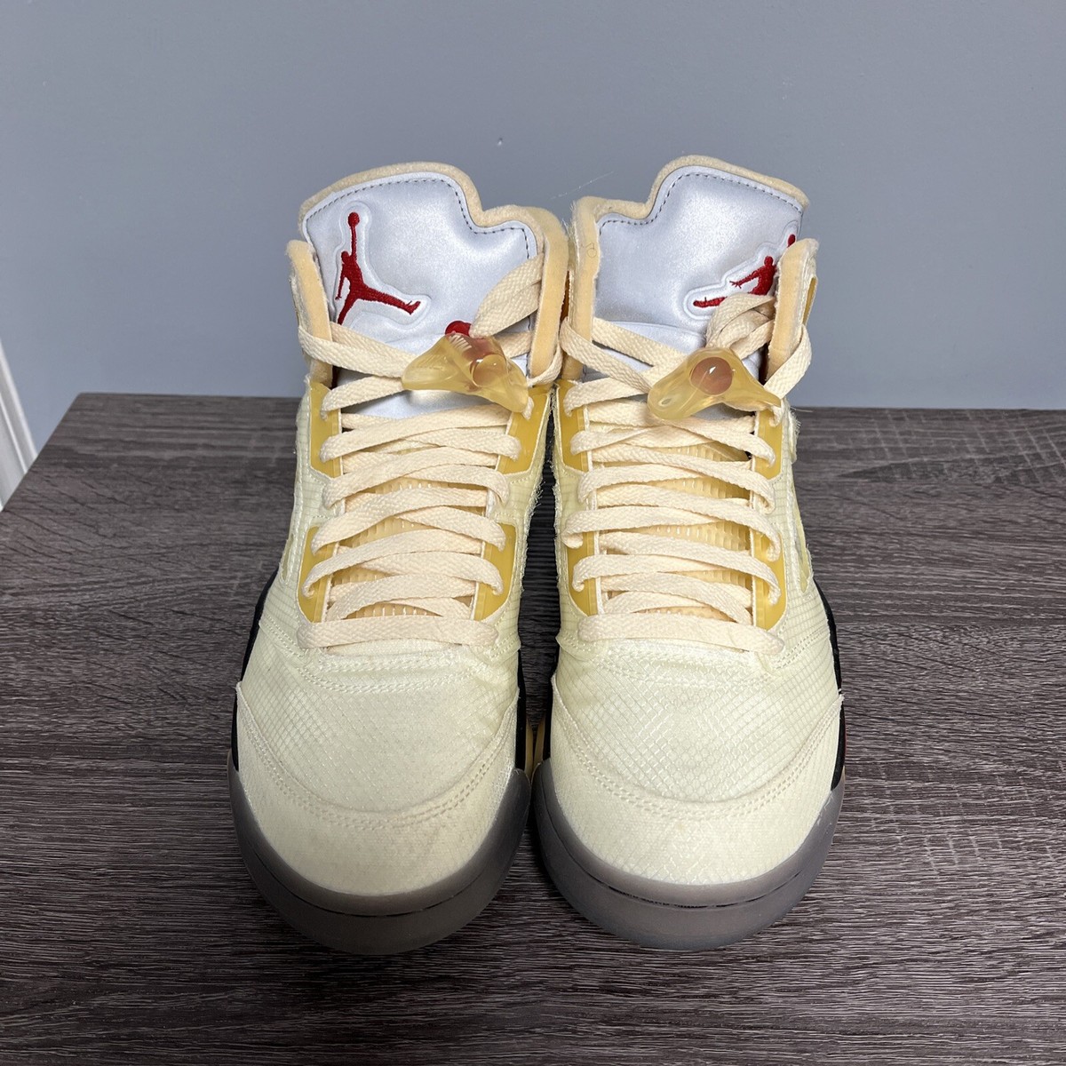 Air Jordan 5 SP x Off-White Sail Mens Sz 9.5 DH8565-100 OG Air Jordan 5 SP x Off-White Sail Mens Sz 9.5 DH8565-100 OG