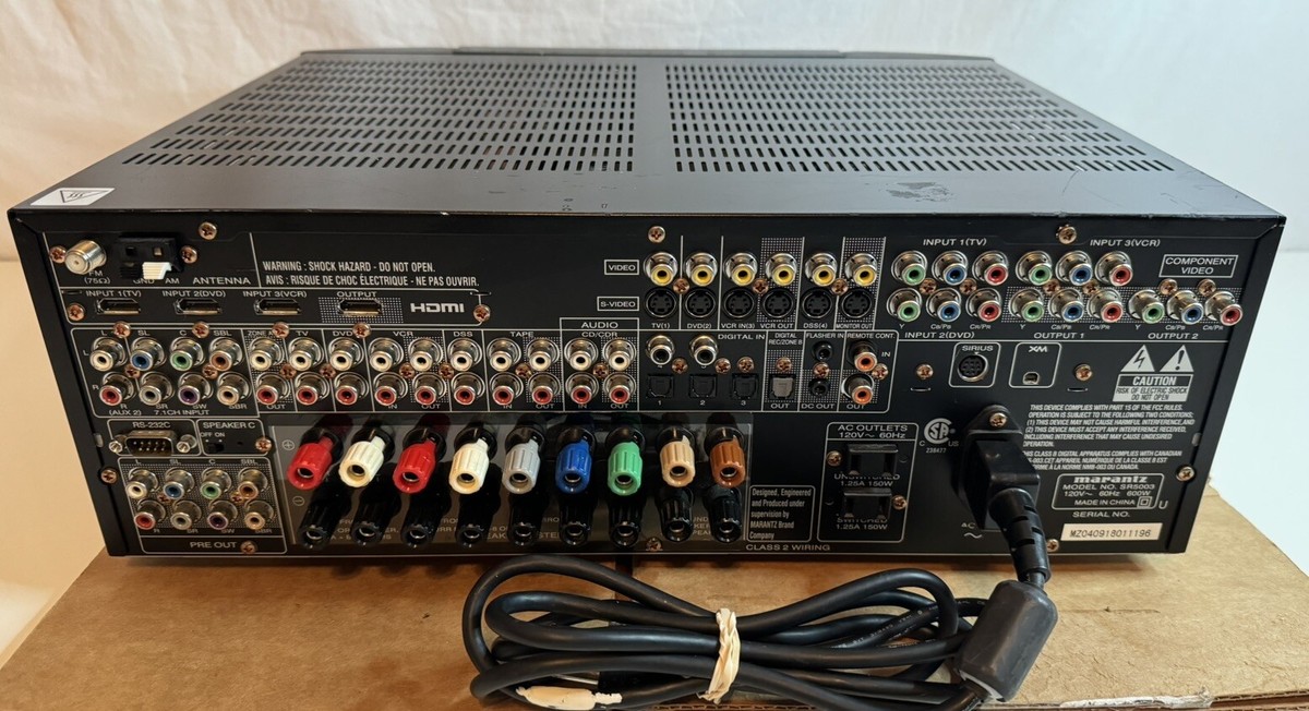 Marantz AV Receiver Model SR5003 7.1 High-End XM Sirius HDMI Home