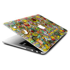 Skin Decals Wrap for MacBook Pro Retina 13" - sticker slap cartoon bomb