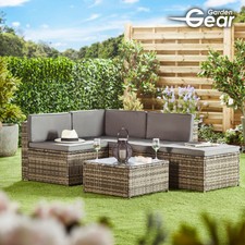 Stunning Genuine Milano Patio Furniture Set 6pc For Garden Fast Dispatch For Sale Online Ebay