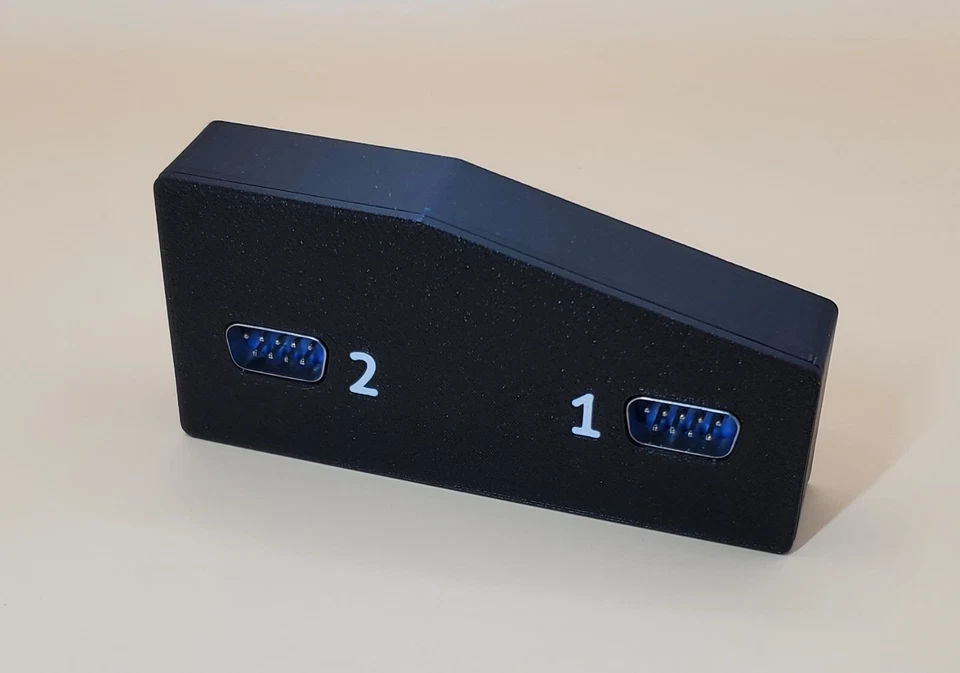 Texas Instruments TI-99/4A dual Atari Joystick Adapter with case (NEW) - Image 3 of 4