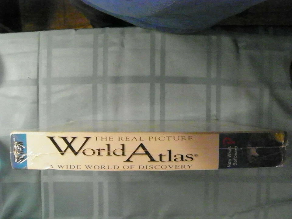 Real picture world atlas NOS MACos7.0 windows 95 1995 now what software - Image 3 of 3