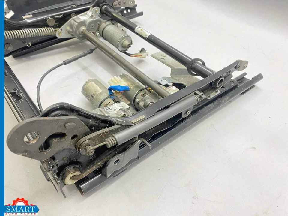 BMW 328Ci E46 2000 cupé base de riel de asiento con motor conductor izquierdo OEM Foto 3 de 4