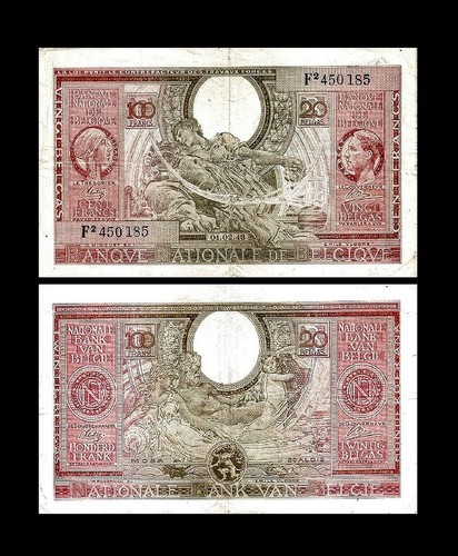 2x 5 - 1.000 Fr. - Edition 01.02.1943 - Reproduction - B 09 - Picture 6 of 8