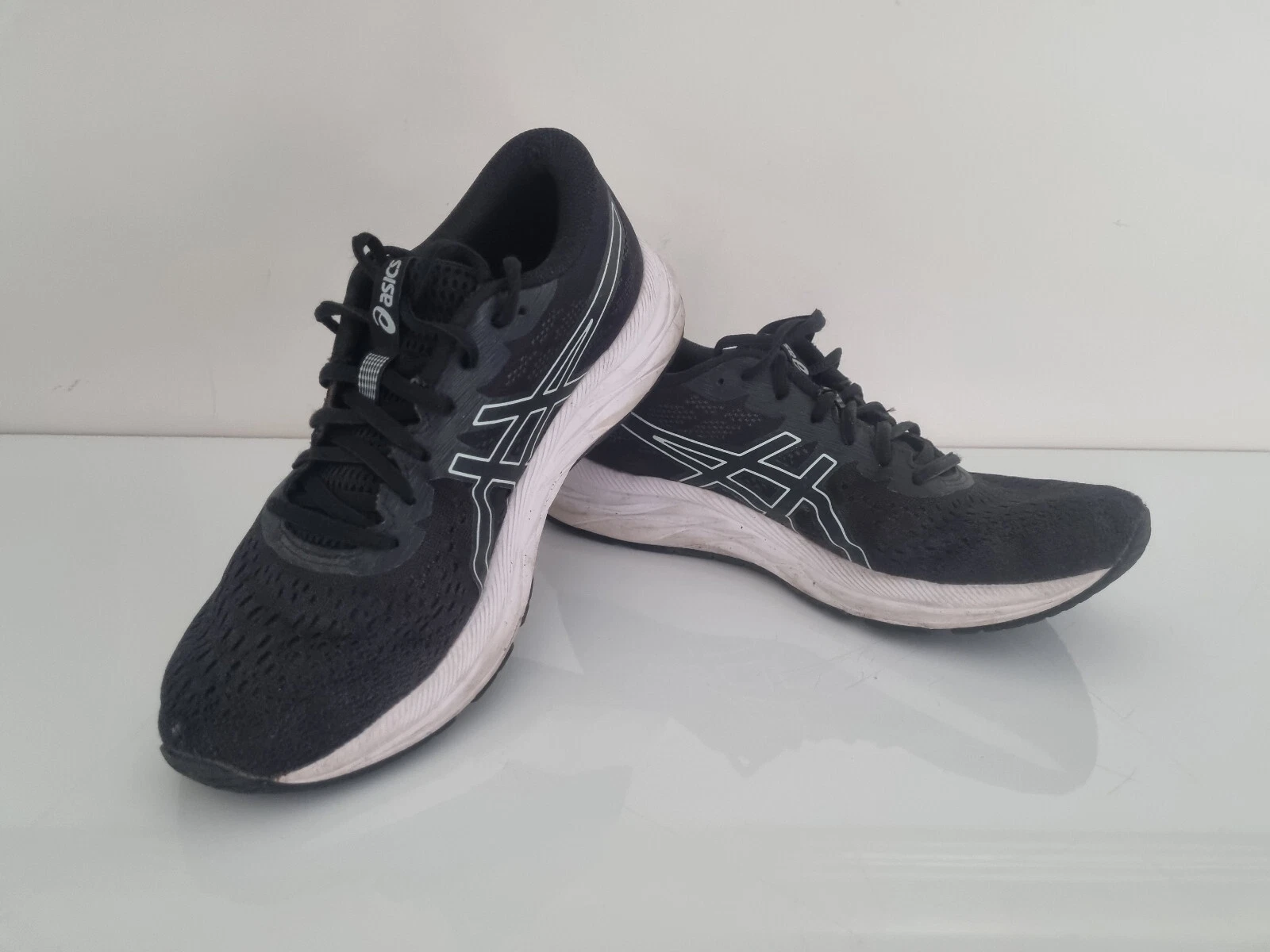 Scarpe da ginnastica Asics Amplit Foam Everyday Comfort da uomo nere uk 8