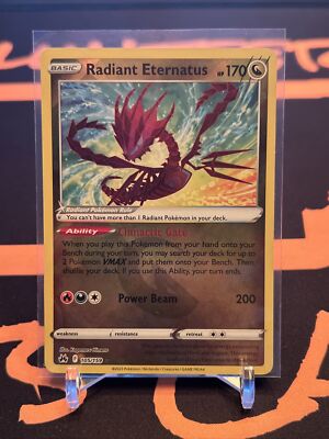 Pokémon TCG Radiant Eternatus Crown Zenith 105/159 Holo Radiant Rare