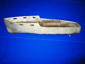 A Very Scarce Late 1800's To Early 1900's Large Working Steam Boat All Complete!