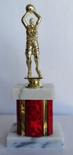 Basketball Trophy - Male or Female - 10" Tall - Free Engraving
