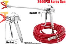 3600PSI Airless Paint Spray Gun For TItan Wagner Sprayer Nozzle High Pressure UK