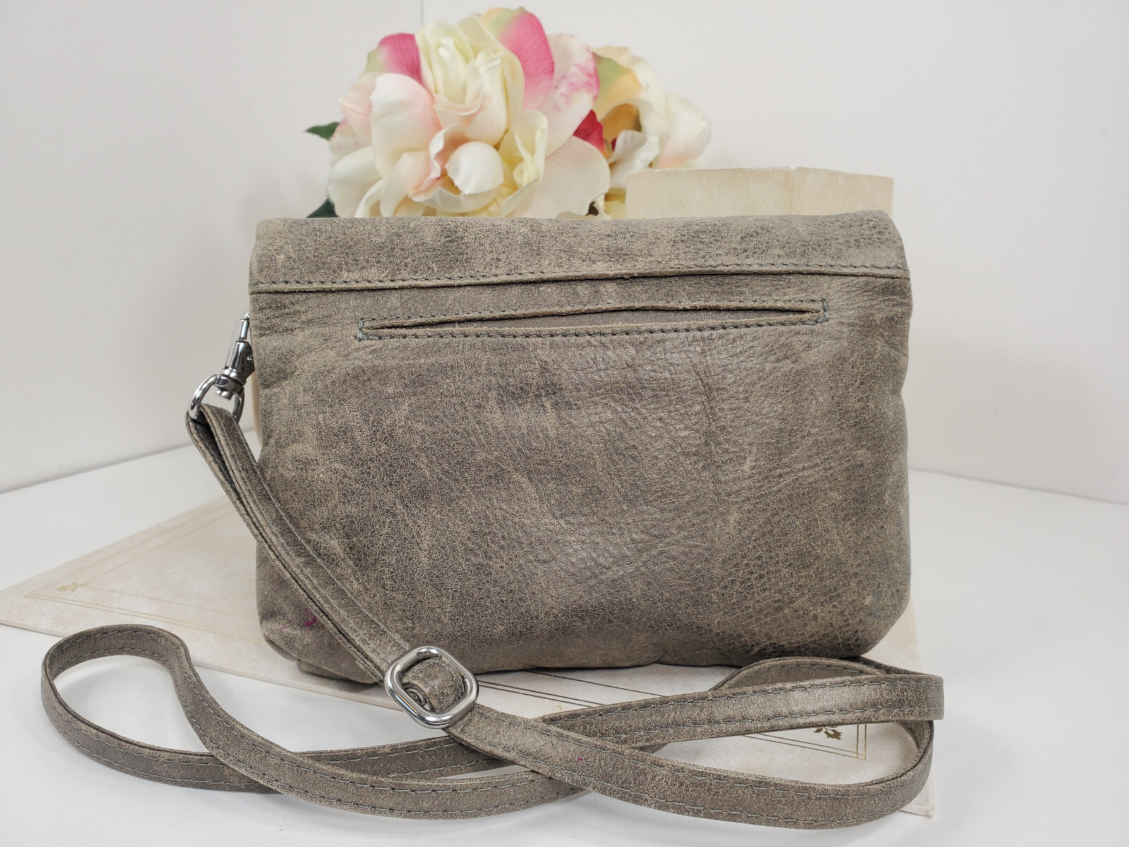 Hammitt Grey VIP FoldOver Crossbody Purse eBay