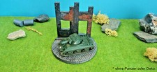 2. Weltkrieg Diorama Vignette Panzer Militär Modelle Fahrzeuge 1/72 oder 1/87
