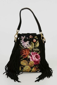 ralph lauren bucket bag black