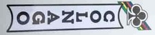 COLNAGO seat decal