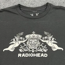 Radiohead T Shirt Adult Medium Black W.A.S.T.E. 2018 North America Tour