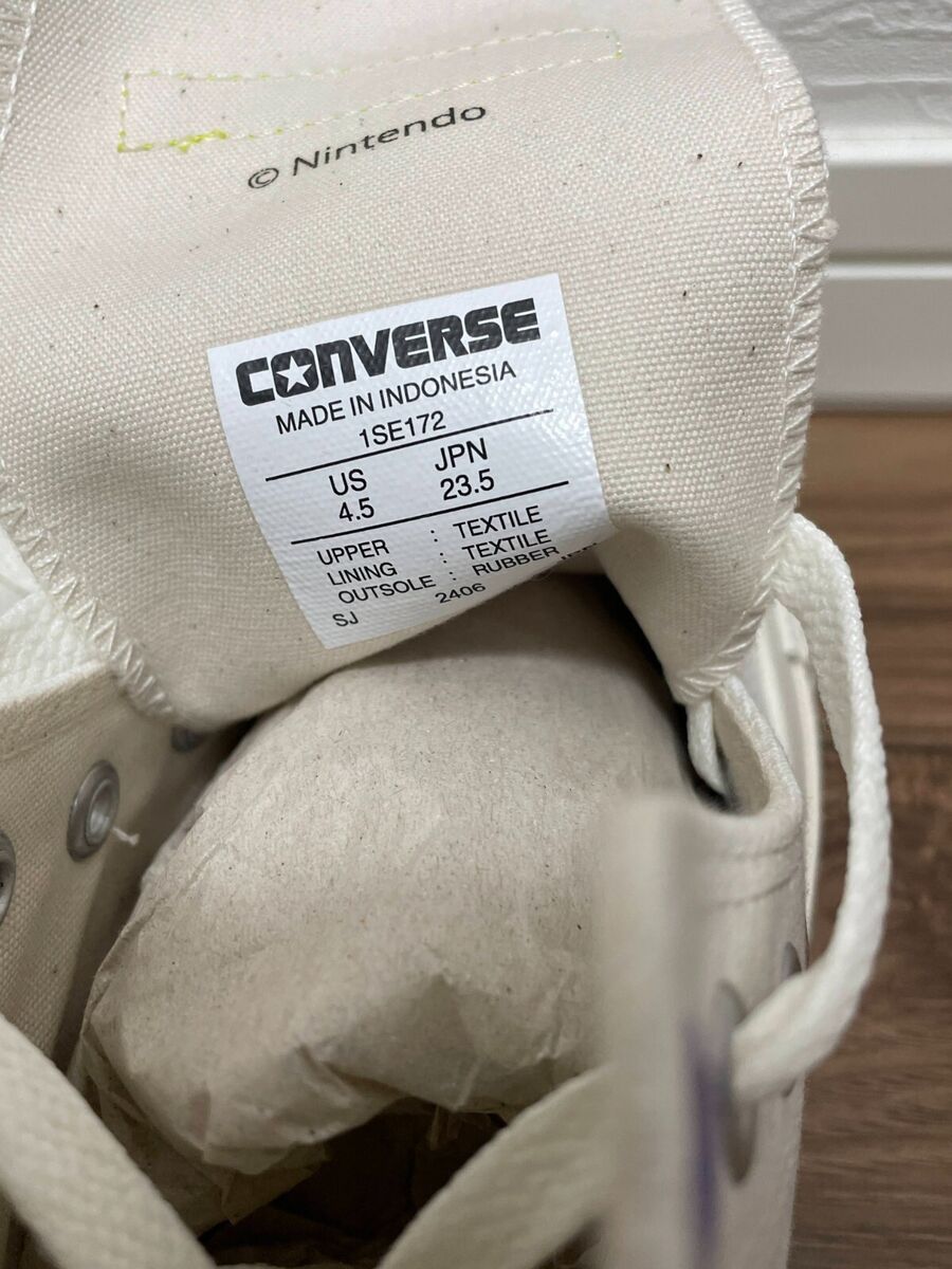 Converse Splatoon 3 All Star Chuck Taylor White sneakers Converse Splatoon 3 All Star Chuck Taylor White sneakers