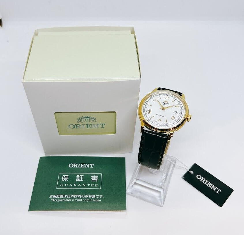 Orient SAC00007W0 Men's Leather Classic Orient Bambino Japan