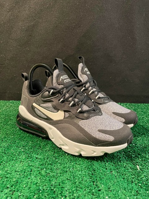 Kids Nike Air Max 270 React Shoes Black Grey Size 6y for sale online | eBay