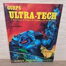 6032 Ultra-Tech Weapons & Equipment Future Ages 2nd Gurps Steve Jackson Games 6032 Ultra-Tech Weapons & Equipment Future Ages 2nd Gurps Steve Jackson Games - Image 1