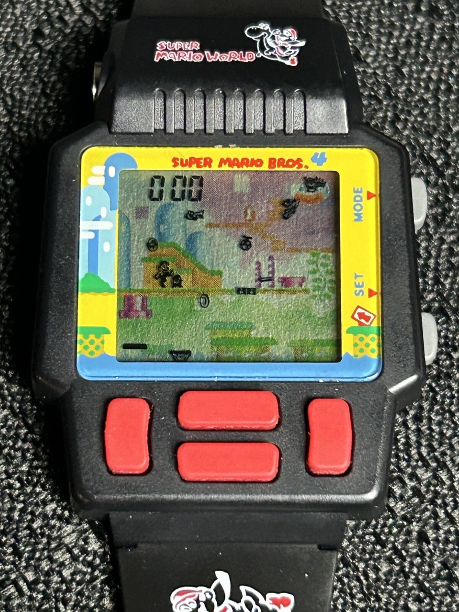 1991年 Nintendo スーパーマリオワールド ゲームウォッチ VINTAGE Nintendo Super Mario World Nelsonic game watch 1991