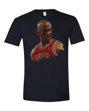 Michael Jordan Champion Graphic Tees - Unisex Short Sleeve - Size  S - 4 XL