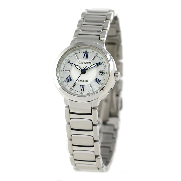Exceed Eco-drive Radio Clock Tee Tania 