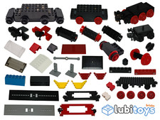 Lego® Eisenbahn 12V TRAIN Waggon Lok Zubehör Achse Magnet Motor Licht