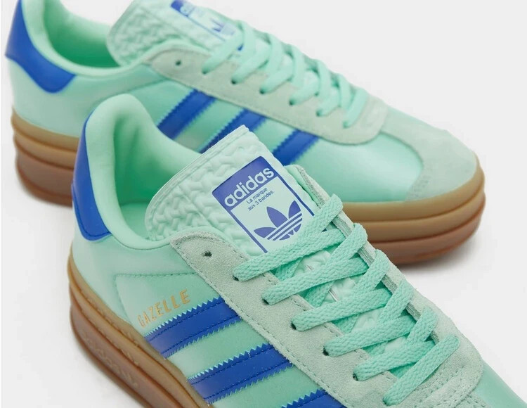 adidas Women's Originals Gazelle Bold Platform Shoes in Lucid Blue | eBay adidas Women's Originals Gazelle Bold Platform Shoes in Lucid Blue | eBay
