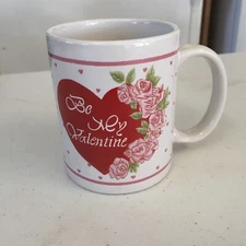 Be my Valentine Coffee Cup Mug  - NEW