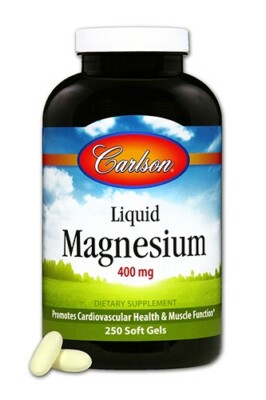 Carlson Liquid Magnesium Softgels- 250 Ct