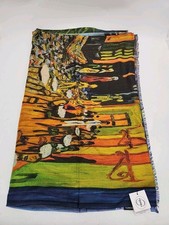 NEW Dupatta Designs 'Cafe' Abstract Scarf 27" x 76"