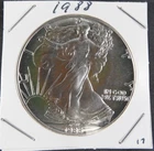 1988 American Silver Eagle – 1 oz .999 Silver – Brilliant Uncirculated‑Like