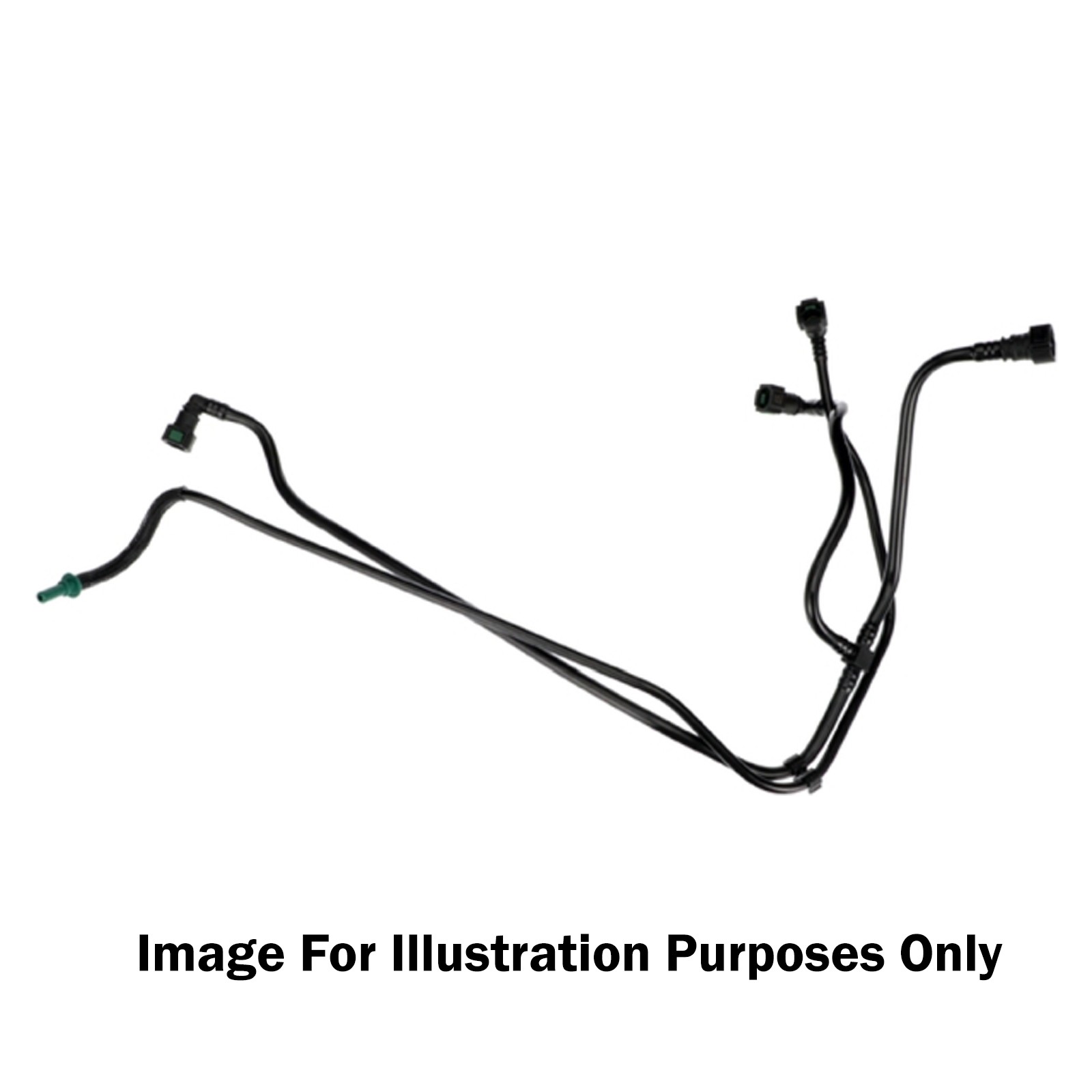 Gates Fuel Overflow Hose - MFL1198 - Fits Ford - Equivalent to OE Quality