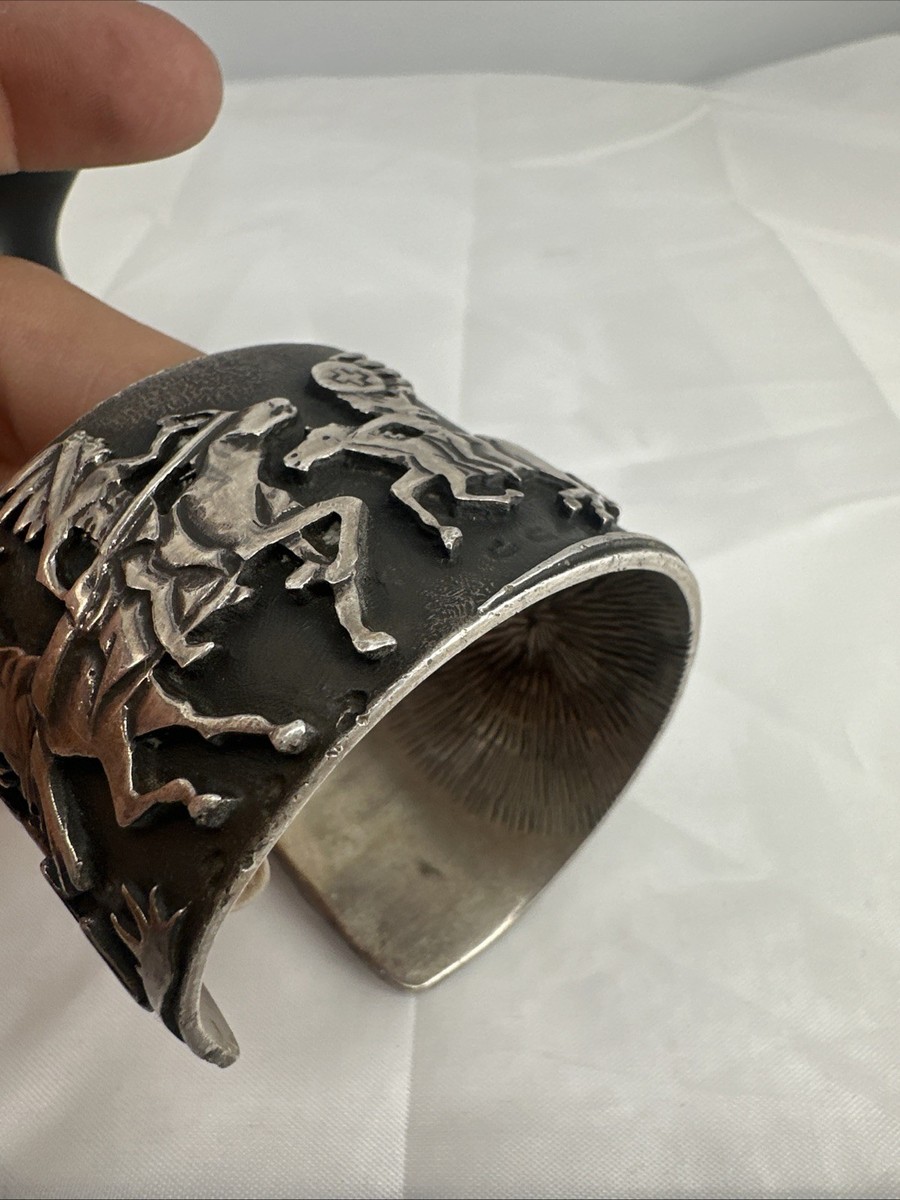 Vintage Native American Yaqui Danny Romero Sterling Silver