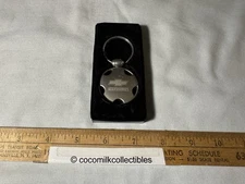 Vintage 1990's Metal Key Chain Chevrolet Chevy Accessories Wheel Rim Design Auto