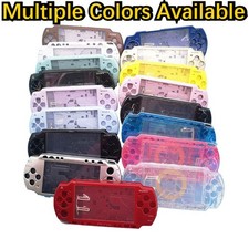 NEW Replacement For Sony PSP 2000 Full Housing Shell Case Cover w/ Buttons Clear