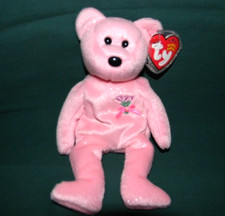 TY BEANIE BABY BABIES MUM MOTHERS DAY BEAR NEW WITH TAGS RETIRED