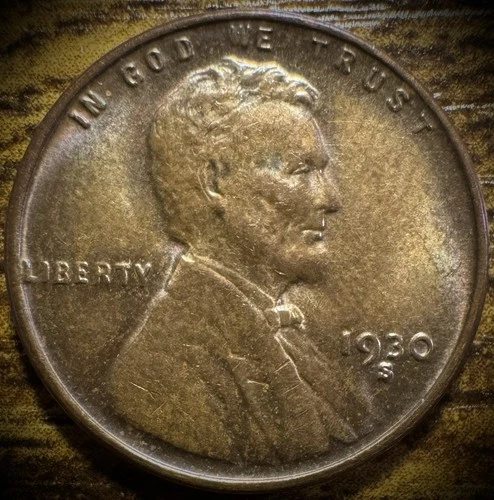 1930-S Lincoln Wheat Penny Cent Uncirculated