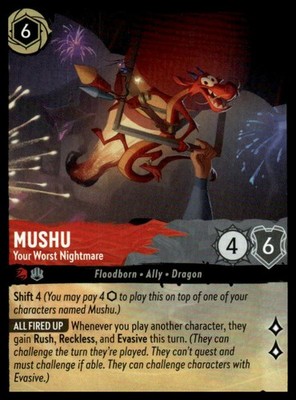 Reign of Jafar #142/204 Mushu (R)