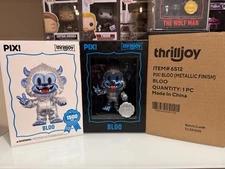 Thrilljoy Pix Bloo Metallic Vinyl Figure /1500 - HERO-