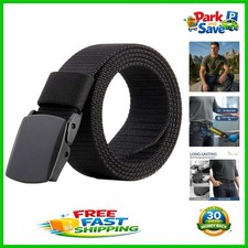 Lightweight Breathable Nylon Tactical Belt for Men - Adjustable and Comfortable