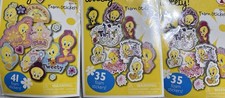 Lot of 3 Tweety Bird Foam Sticker Packs Scrapbooking Crafts 111 Stickers Total