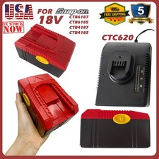 CTB6187 Replace For Snap on 18V Battery CTB4185 CTB4187 CTB6185 CTC620 Charger