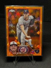 2023 Topps Chrome Update Series Sapphire Edition Jake Irvin #USCS224 Orange /25