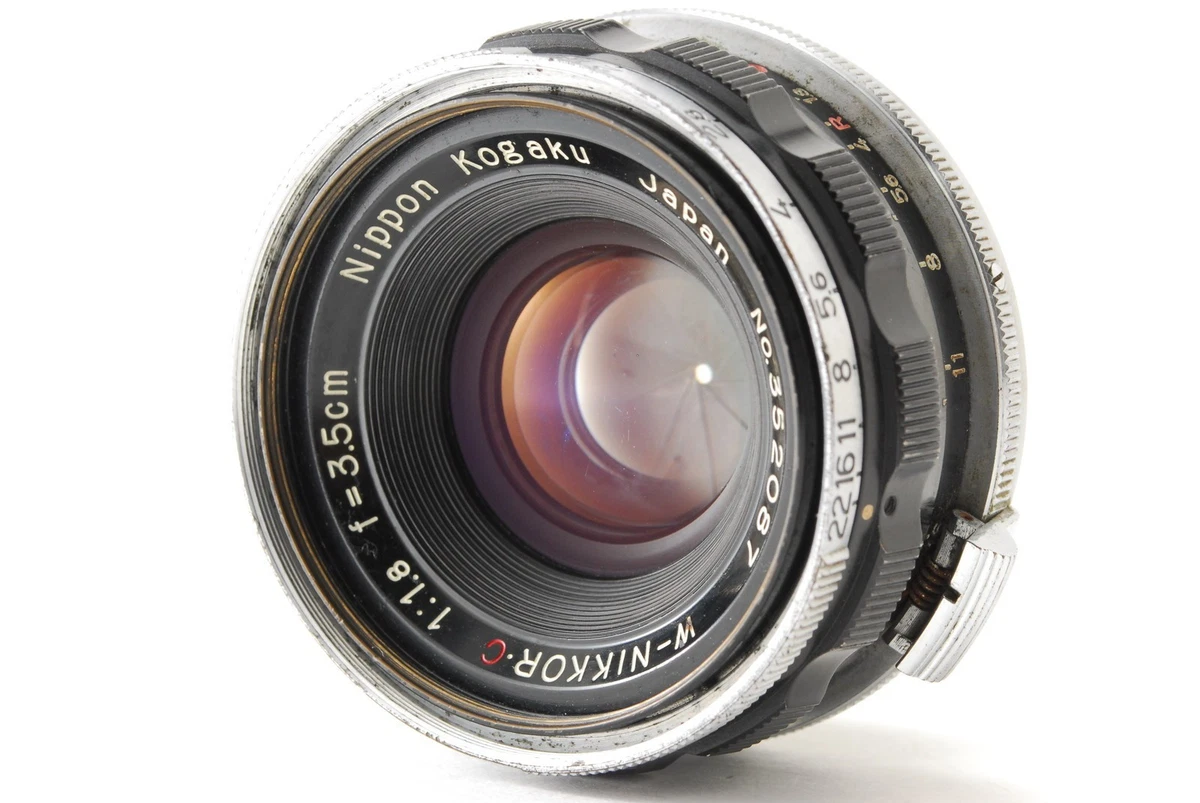 Nikon NIKKOR W f/1.8 Camera Lenses for sale | eBay