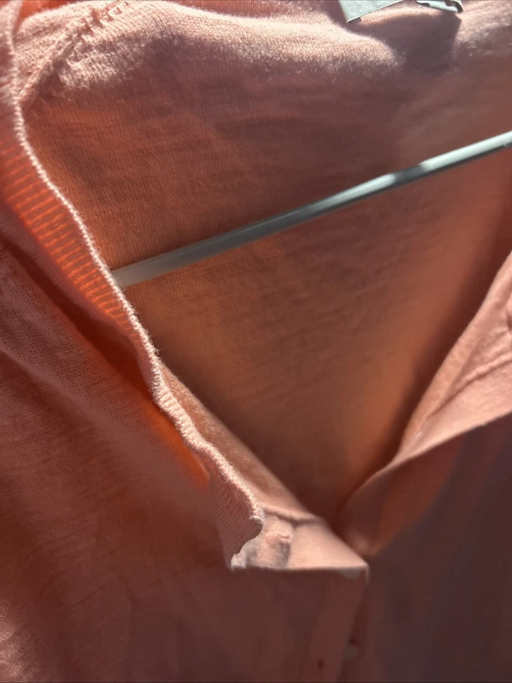 Suéter cárdigan de manga larga Loft para mujer talla XL con botones al frente Foto 2 de 3