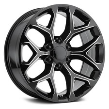Replica1 Rp09 Wheel 22x9 24 6x139.7 78.1 Black Single Rim Replica1 Rp09 Wheel 22x9 24 6x139.7 78.1 Black Single Rim