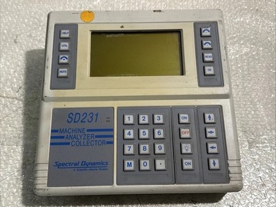 SPECTRAL DYNAMICS Machine Analyzer Collector SD231