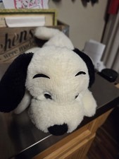 Vintage Dakin Droopy Dog 1973 White And Black 10"